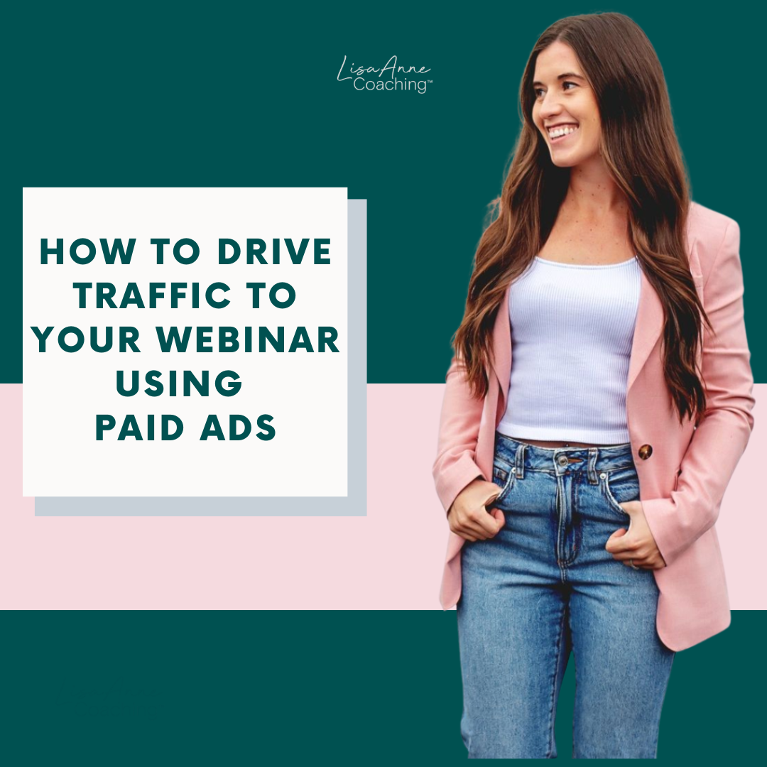 Online webinars lead generation using paid ads