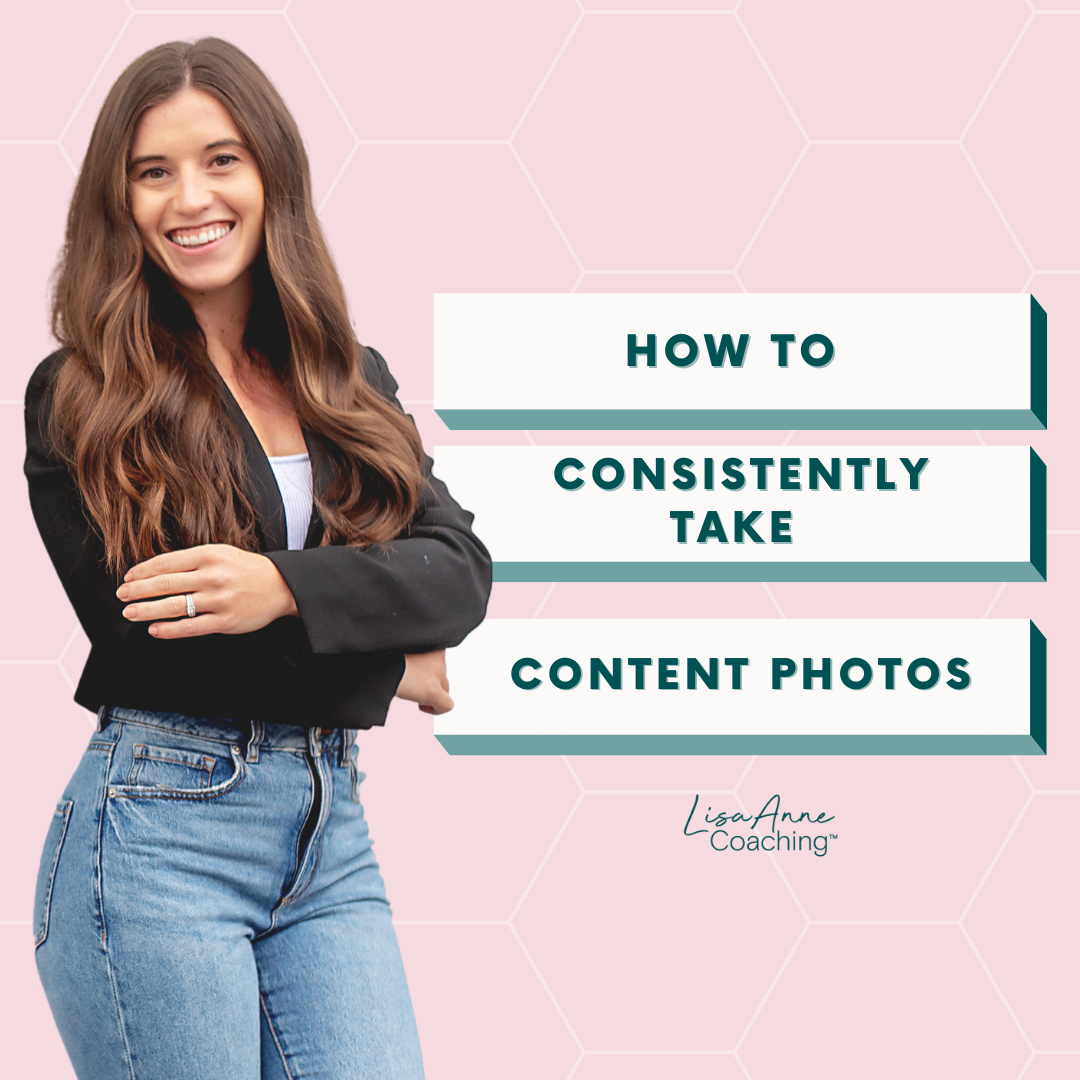 How to Consistently Take Content Photos