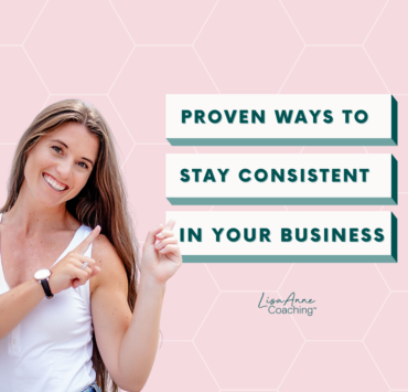 Struggling to stay consistent with your business? These seven tips will help you stay on track and achieve your goals.