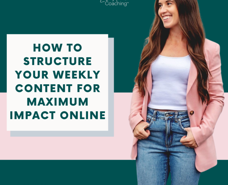 How To Structure Your Weekly Content For Maximum Impact Online