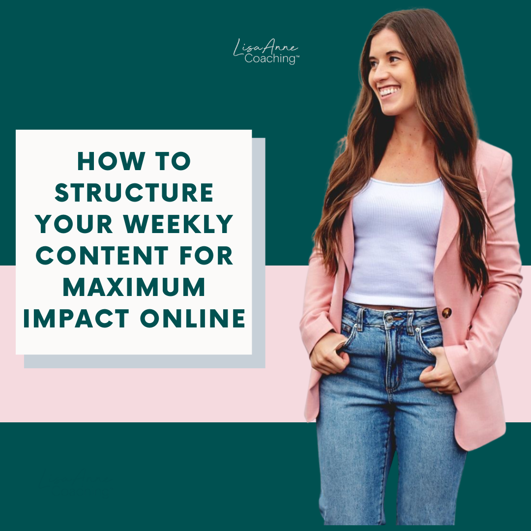How To Structure Your Weekly Content For Maximum Impact Online