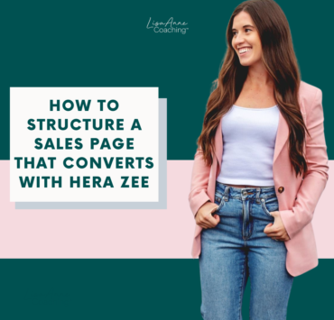 How to Structure a Sales Page That Converts with Hera Zee