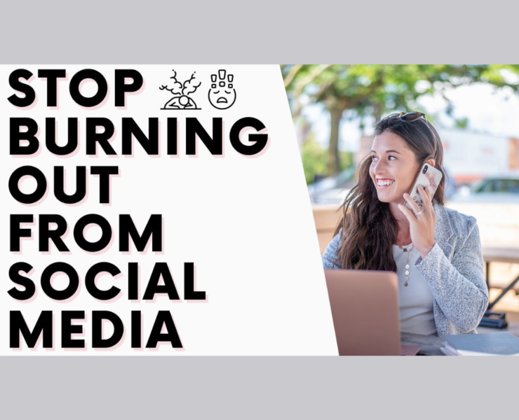 avoid burnout on social media
